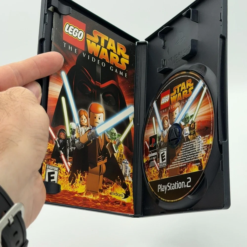 LEGO Star Wars The Video Game PlayStation 2 PS2 Complete CIB Eidos 2005 NTSC-U/C